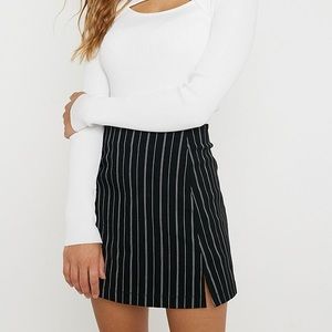 Urban Outfitters pin stripe mini skirt